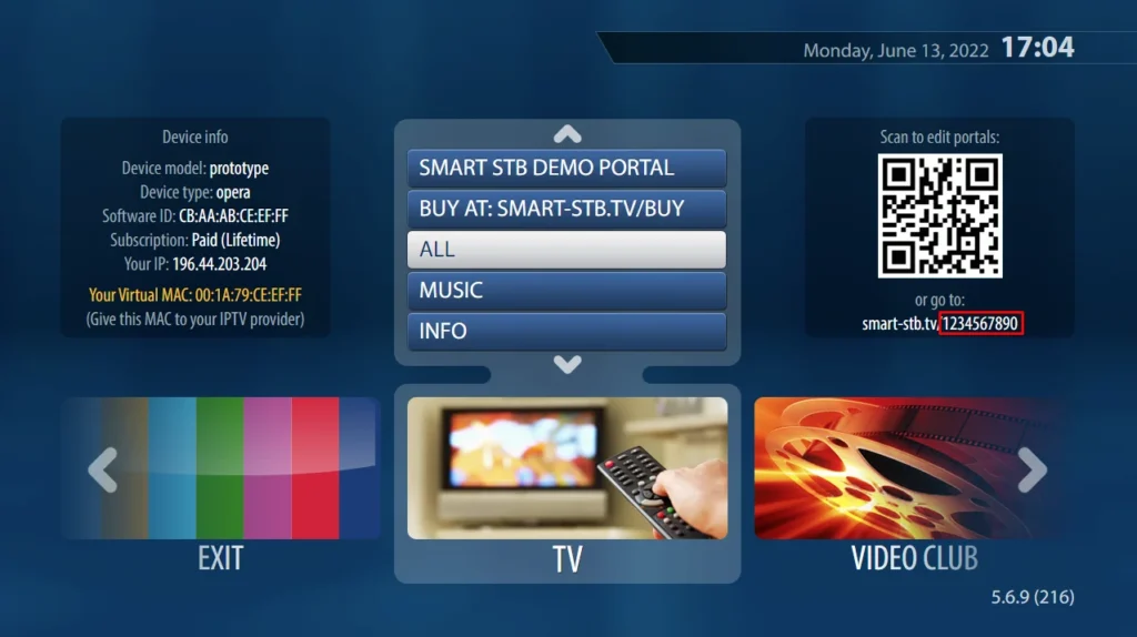 Smart STB IPTV france IPTV premium code iptv abonnement iptv